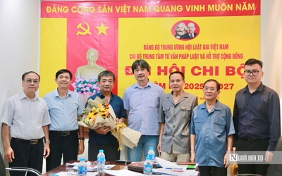 Chi bộ Trung tâm TVPL và hỗ trợ cộng đồng tổ chức Đại hội nhiệm kỳ 2025-2027