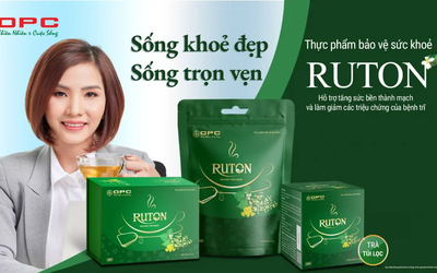 Trà Ruton OPC - Chăm sóc hệ tuần hoàn cho người ít vận động, ngồi nhiều