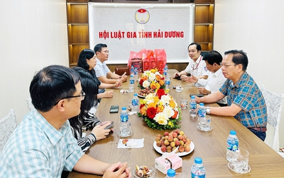 Thống nhất dự thảo Đề án sắp xếp, hợp nhất Hội Luật gia Tp.Hải Phòng và tỉnh Hải Dương