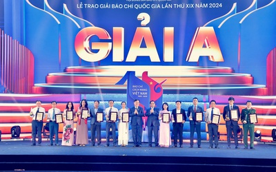 Trao giải 128 tác phẩm xuất sắc tại mùa Giải Báo chí Quốc gia lần thứ XIX