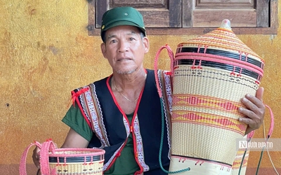 Những bàn tay níu hồn văn hóa Jrai qua từng sợi lạt