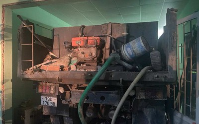 Đang ngồi trong nhà, người đàn ông 62 tuổi bất ngờ bị xe tải lao vào tông tử vong