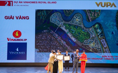 Vinhomes Royal Island đoạt giải Vàng về quy hoạch: Điểm đến mới của giới chuyên gia và nhà đầu tư quốc tế