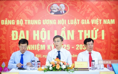 Đại hội Đảng bộ Trung ương Hội Luật gia Việt Nam lần thứ I thành công tốt đẹp
