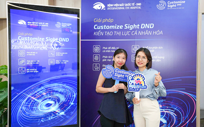 Không phải phương pháp mổ nào cũng dành cho bạn, Customize Sight DND mang đến giải pháp hoàn hảo nhất cho đôi mắt bạn