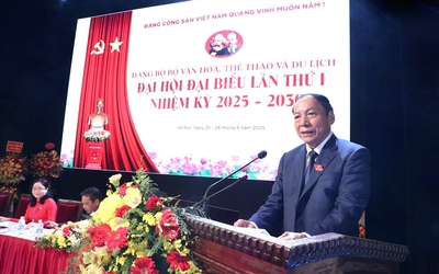 Khai mạc trọng thể Đại hội Đảng bộ Bộ VHTTDL nhiệm kỳ 2025-2030: Sứ mệnh giữ gìn hồn cốt dân tộc, khơi dậy khát vọng phát triển, lan tỏa niềm tin, trí tuệ và bản lĩnh Việt Nam