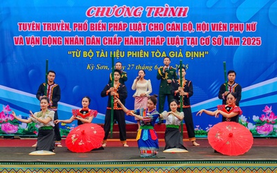 Phiên tòa giả định tuyên truyền pháp luật về ngăn chặn, đẩy lùi bạo lực gia đình