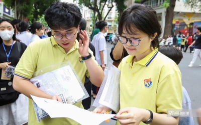 Thi tốt nghiệp 2025: Thí sinh Chương trình 2006 thi môn cuối