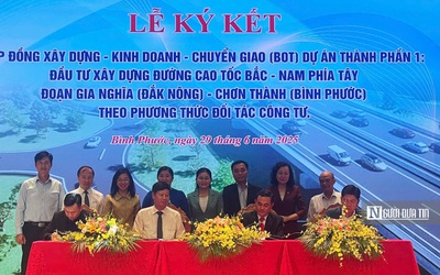 Bình Phước ký kết đầu tư dự án thành phần 1 Cao tốc Gia Nghĩa- Chơn Thành 