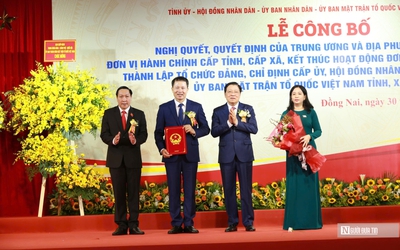 Nhân sự chủ chốt của tỉnh Đồng Nai (mới) sau sáp nhập