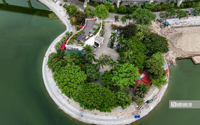 Hà Nội: Cận cảnh 5.600m2 bán đảo hồ Đống Đa sắp trở thành vườn hoa