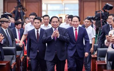 Thủ tướng Phạm Minh Chính dự lễ công bố hợp nhất Tp.Hải Phòng và tỉnh Hải Dương