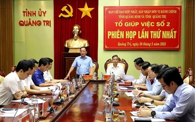 Quảng Bình và Quảng Trị thống nhất nguyên tắc phân công lãnh đạo sau sáp nhập
