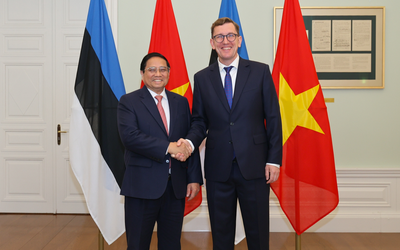 Thủ tướng Phạm Minh Chính hội đàm với Thủ tướng Estonia