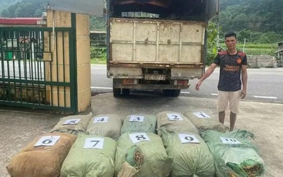 Phát hiện, thu giữ hơn 1 tấn nguyên liệu thuốc lá tại Cao Bằng