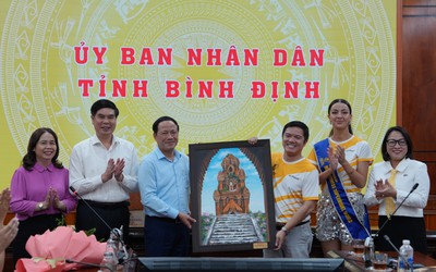Bình Định quảng bá hình ảnh đẹp thông qua cuộc thi Hoa hậu và Nam vương siêu mẫu thể hình thế giới 2025