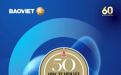 Bảo Việt - doanh nghiệp duy nhất trong ngành bảo hiểm được vinh danh liên tiếp trong “Danh sách 50 công ty niêm yết tốt nhất Việt Nam” (2013-2025)