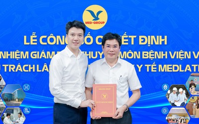 Bệnh viện Đa khoa MEDLATEC bổ nhiệm tân Giám đốc