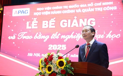 Xúc động lời nhắn gửi của Giám đốc Học viện Hành chính và Quản trị công tới 1.364 tân cử nhân