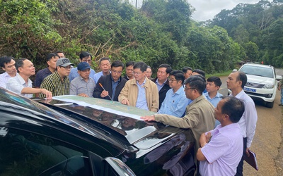 Lãnh đạo tỉnh Lâm Đồng khảo sát các tuyến giao thông liên vùng trọng điểm