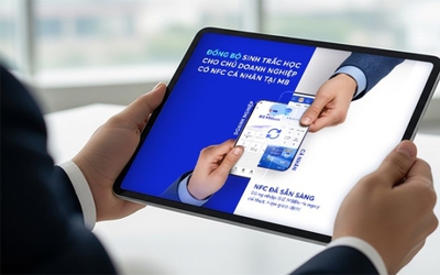 MB đồng bộ sinh trắc học cho chủ doanh nghiệp đã có NFC