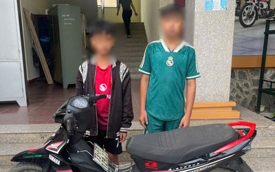 Điều tra vụ hai nam thiếu niên trộm xe máy, nhiều máy bơm nước