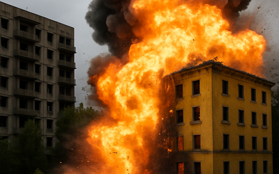 Đòn dữ dội từ bầu trời: Bom Nga dội trúng điểm tập kết quân Ukraine
