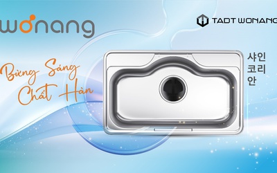 Tân Á Đại Thành & Wonang ra mắt liên doanh chiến lược tại Việt Nam: Mang chuẩn mực chậu rửa Hàn Quốc đến gian bếp Việt
