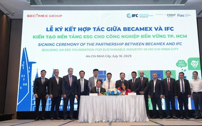 Tập đoàn Becamex và IFC ký kết hợp tác triển khai mô hình Khu công nghiệp sinh thái