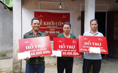 FVG trao tặng 10 căn nhà cho hộ nghèo tại Đà Nẵng