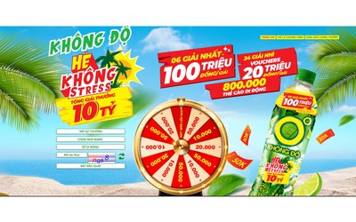 Sáng đi làm, chiều giảm stress, tối trúng thưởng trị giá 20 triệu đồng nhờ uống Trà Xanh Không Độ