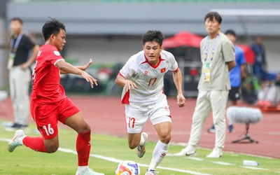 U23 Việt Nam thắng thuyết phục U23 Lào, rộng cửa vào bán kết