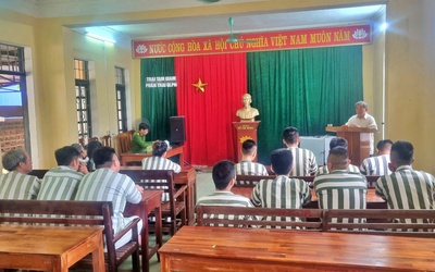 Hội Luật gia tỉnh Thanh Hoá hỗ trợ pháp lý cho phạm nhân
