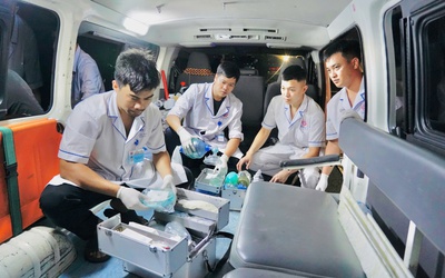 Huy động toàn bộ nhân lực bệnh viện tham gia thường trực hỗ trợ cấp cứu thương vong