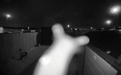 Camera phát hiện chuyển động lúc nửa đêm, người phụ nữ nhìn thấy điều bất ngờ