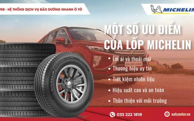 Lốp Michelin đem đến hành trình an toàn mùa mưa - NAT Center