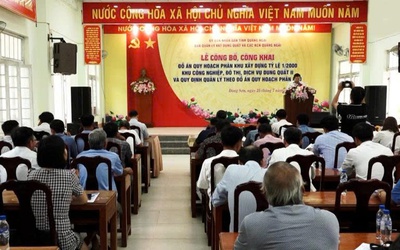 Công bố quy hoạch KCN, đô thị, dịch vụ Dung Quất II gần 1.500 ha