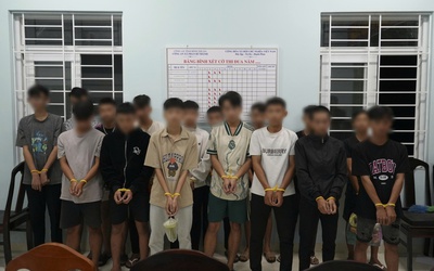 Khởi tố 16 thanh thiếu niên đuổi đánh nhau gây náo loạn ở Lâm Đồng