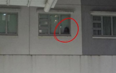 Nhìn lên cửa sổ, cả gia đình chứng kiến cảnh tượng nổi da gà