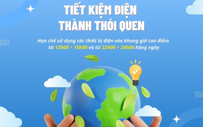 EVNHANOI khuyến cáo khách hàng cùng chung tay sử dụng điện tiết kiệm