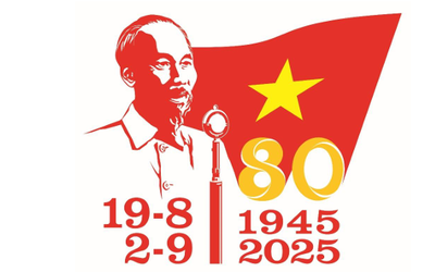 Logo Kỷ niệm 80 năm Cách mạng Tháng Tám và Quốc khánh 2/9 chính thức được công bố