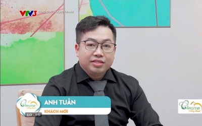 Chuyên gia Robert Tuấn làm khách mời Chương trình “Cùng con trưởng thành” của VTV