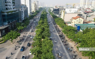 Hà Nội: Di chuyển thuận lợi trong ngày đầu phân làn đường Võ Chí Công