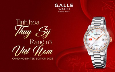 Candino Limited Edition 2025: Tinh hoa Thụy Sỹ – Rạng rỡ Việt Nam