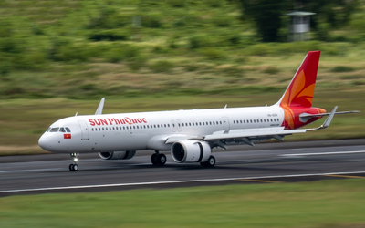 Lộ diện diện mạo Airbus A321NX đầu tiên của Sun PhuQuoc Airways - Khoác sắc hoàng hôn và bình minh đảo Ngọc