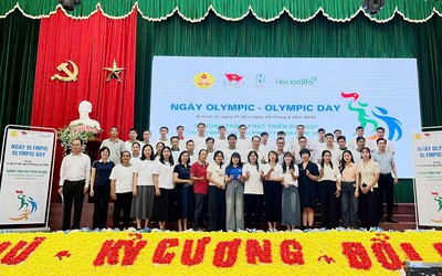 Herbalife Việt Nam phối hợp cùng Ủy ban Olympic Việt Nam tổ chức chuỗi Ngày Olympic trên toàn quốc
