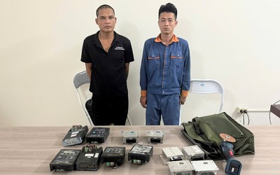 Bắt nhóm trộm chuyên tháo cắp hộp báo số xe tại khu công nghiệp