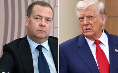 Tổng thống Mỹ Donald Trump điều 2 tàu ngầm hạt nhân đến khu vực gần Nga