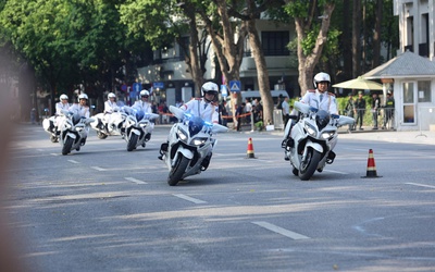 Hà Nội: Điều chỉnh thời gian cấm đường trong ngày sơ duyệt diễu binh