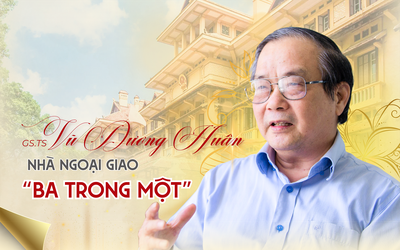 [E] GS.TS Vũ Dương Huân: Nhà ngoại giao "ba trong một"
